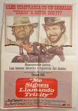  Me Siguen Llamando Trinity Vintage Film Poster