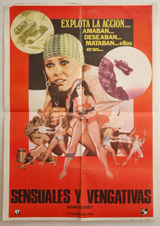 Sensuales Y Vengativas (Sugar Cookies) Vintage Film Poster