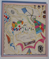 Authentic Charles Manson Artwork Given to Vincent Gallo on his 33rd birthday by Johnny Ramone