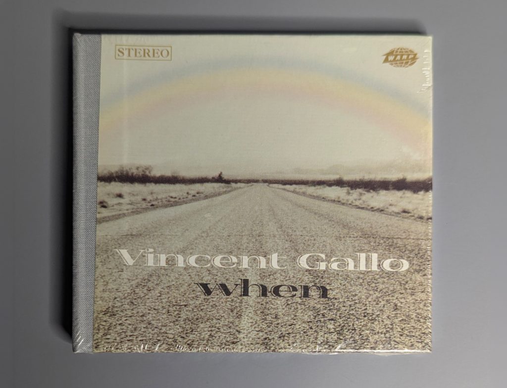 Vincent Gallo When Deluxe Edition CD