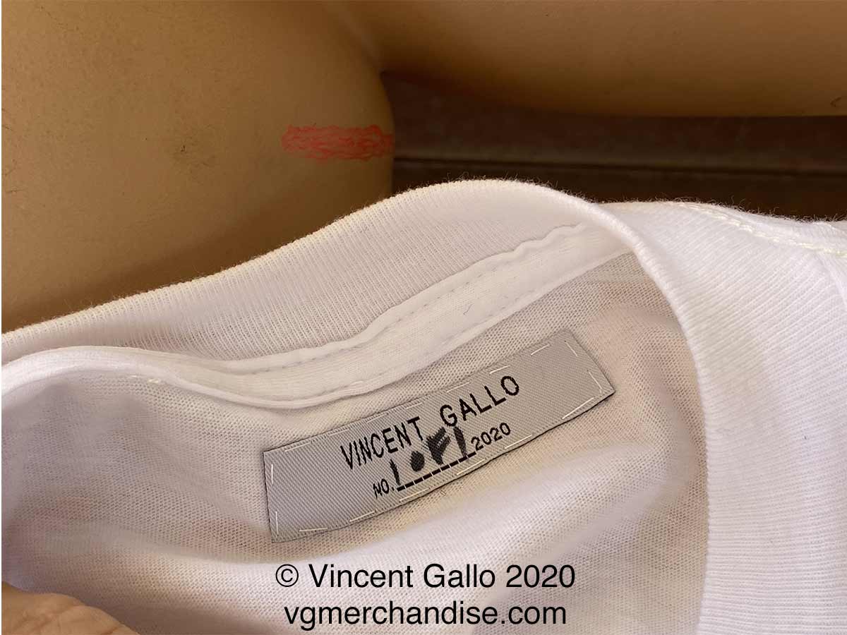 15. ?HERO?  Vincent Gallo 2020 (neck label)
