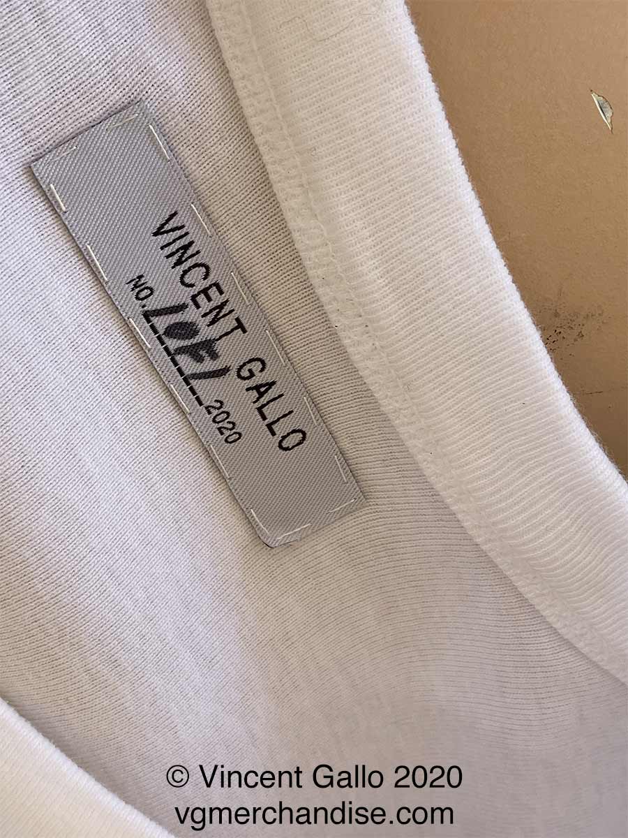 19. ?JAY Z  MY ASS?  Vincent Gallo 2020 (neck label)
