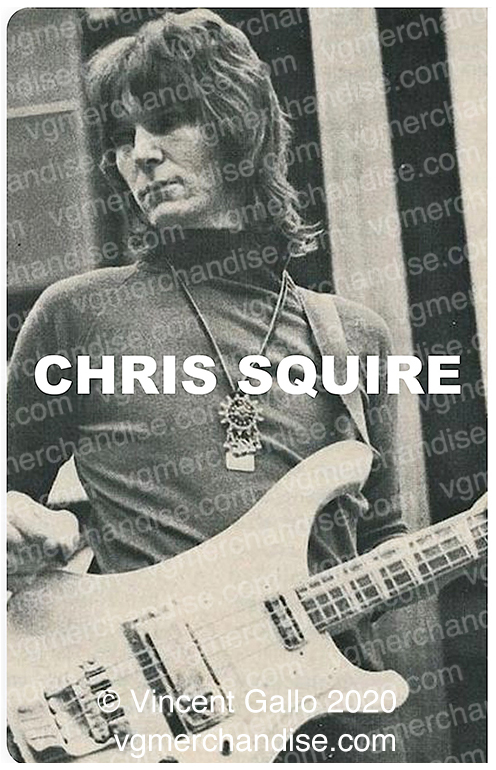 28. ?CHRIS SQUIRE?  Vincent Gallo 2020 (print detail)