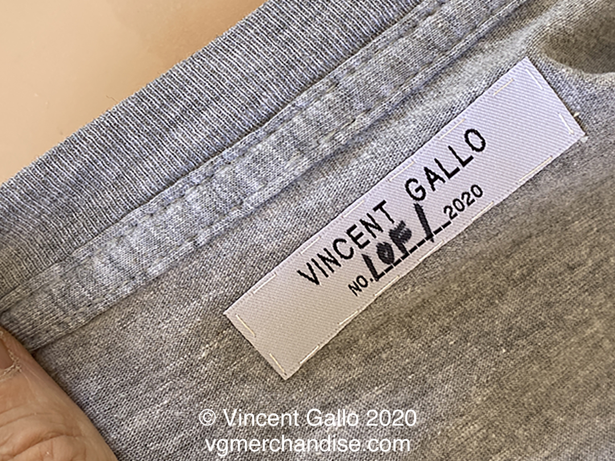 28. ?CHRIS SQUIRE?  Vincent Gallo 2020 (neck label)