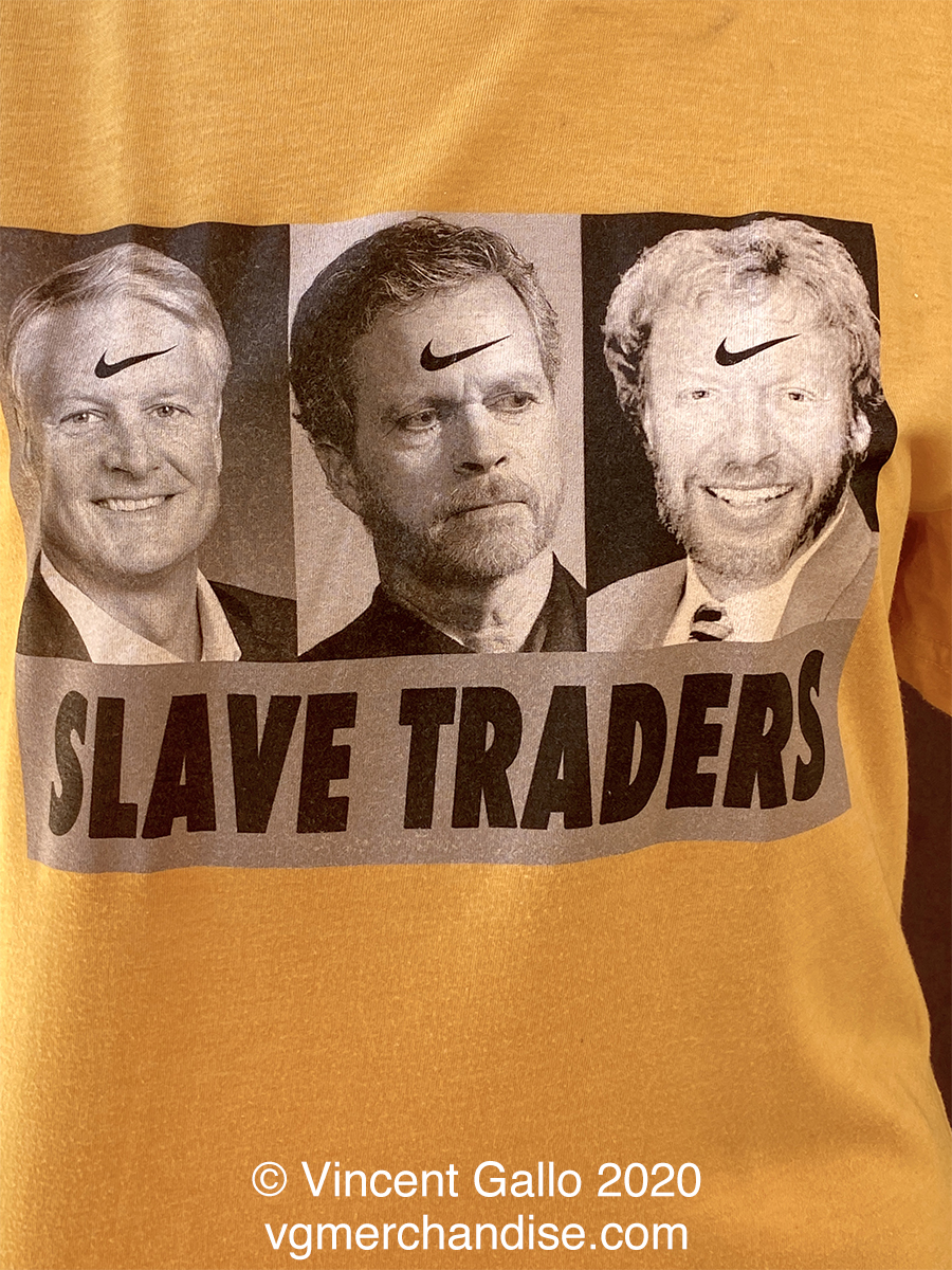31. ?SLAVE TRADERS?  Vincent Gallo 2020 (modeled print detail)