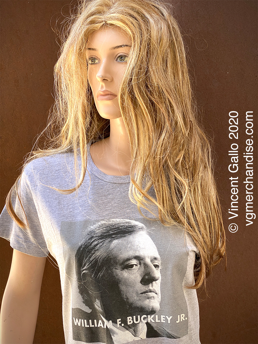 32. ?WILLIAM F. BUCKLEY JR.?  Vincent Gallo 2020 (modeled)