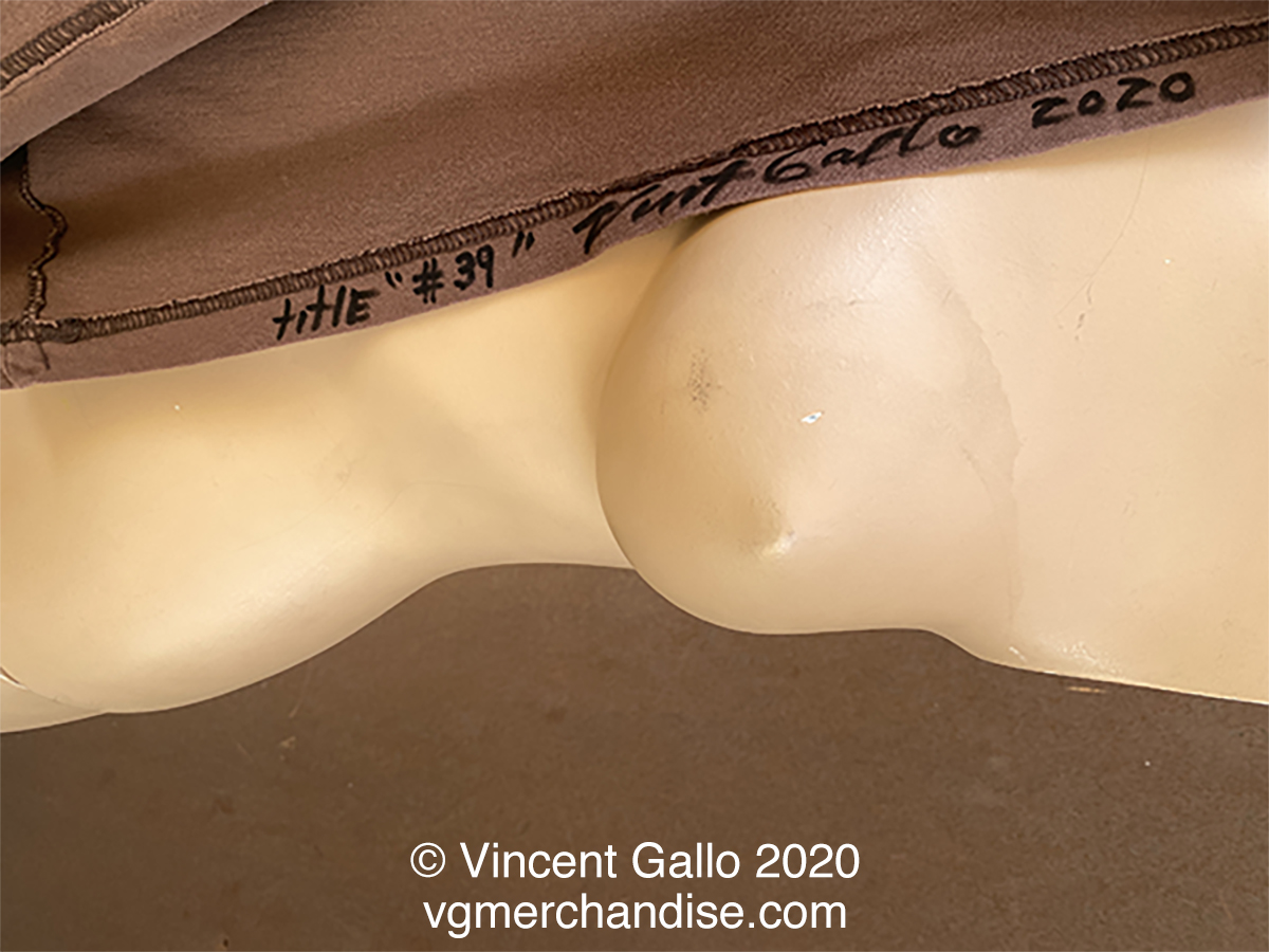 39. ?FAG? Vincent Gallo 2020 (signed hem)