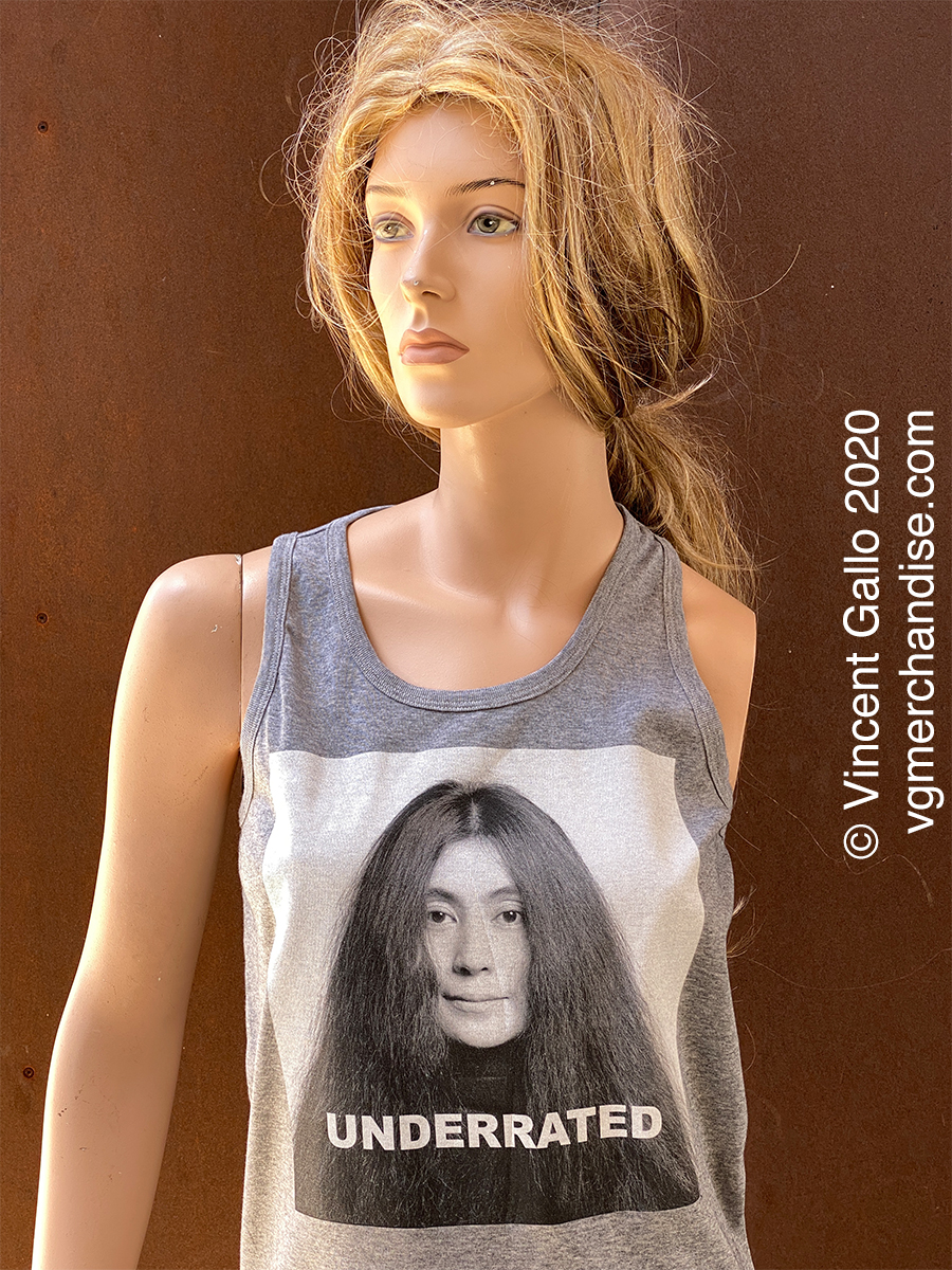 41. ?UNDERRATED?  Vincent Gallo 2020 (print detail modeled)