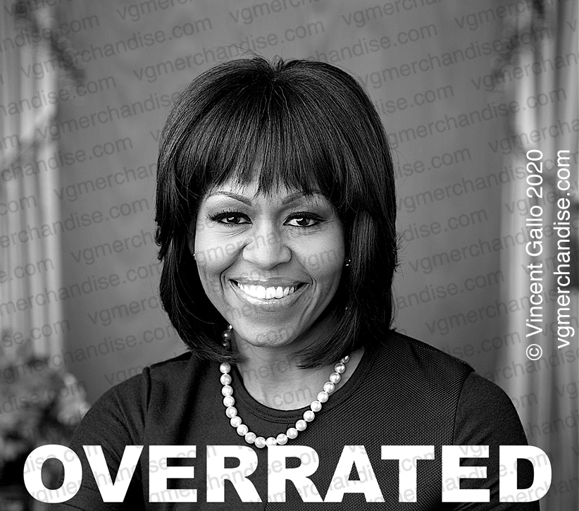 42. ?OVERRATED?  Vincent Gallo 2020 (print detail)