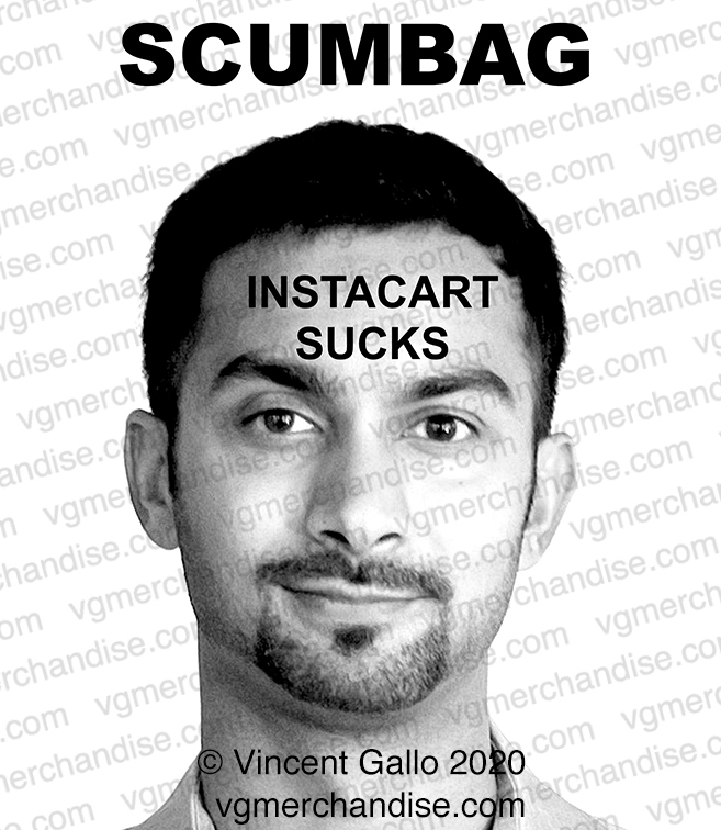 46. ?SCUMBAG?  Vincent Gallo 2020 (print detail)