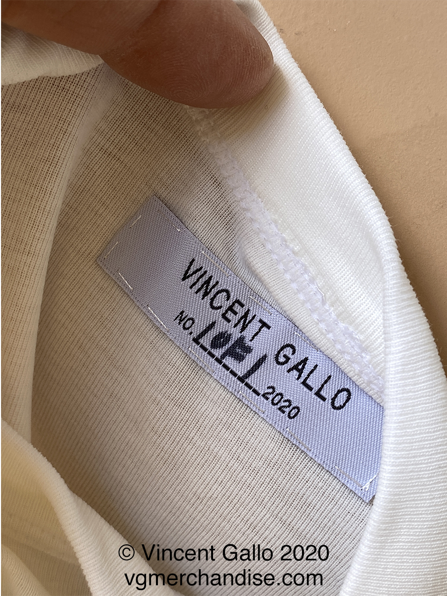 47. ?PRICK? Vincent Gallo 2020 (neck label)