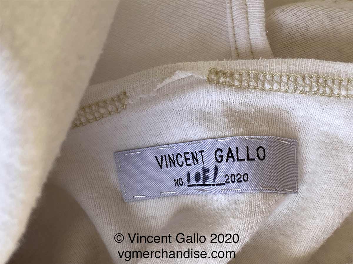49. ?CANCER MOUTH? Vincent Gallo 2020 (neck label)