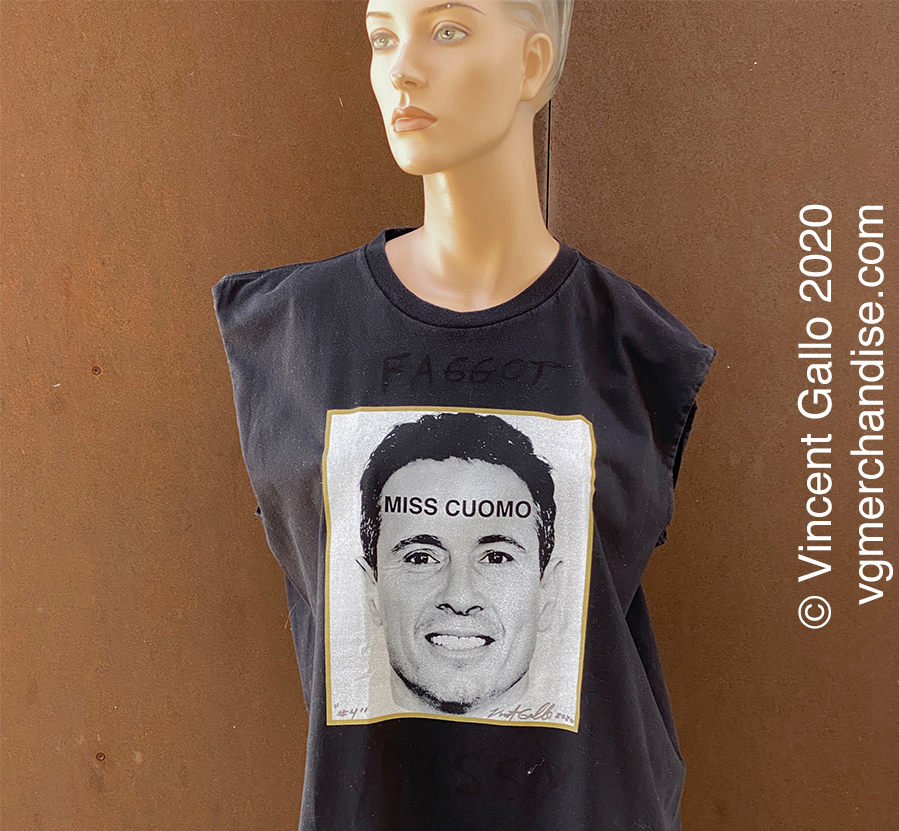 4. ?MISS CUOMO?  Vincent Gallo 2020 (modeled detail)