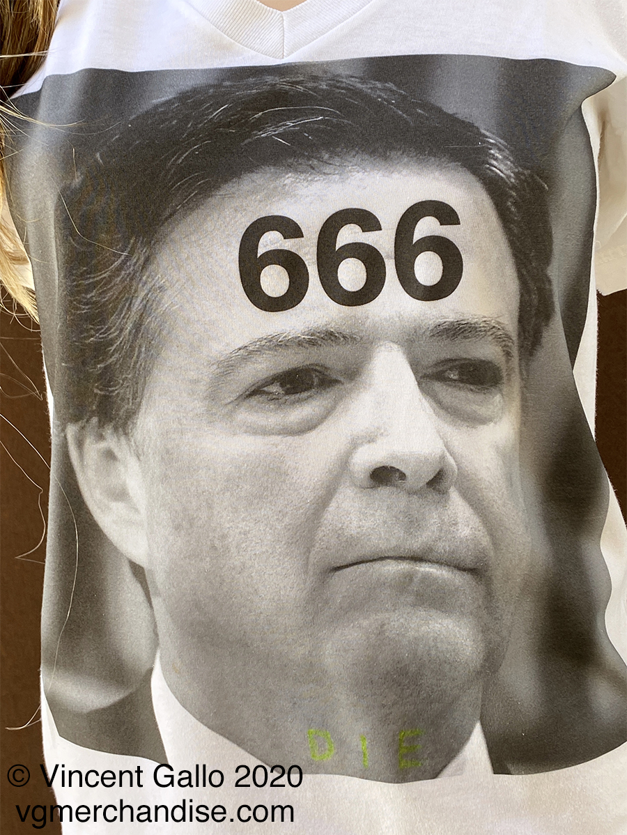 8. ?666?  Vincent Gallo 2020 (modeled detail)