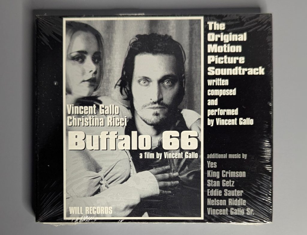 Vincent Gallo Buffalo 66 The Original Motion Picture Soundtrack Very Rare Out of Print Deluxe Edition CD digipak Customized by Vincent Gallo